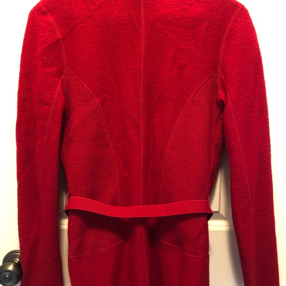 Red Sweater Jacket - Picture 3 of 9